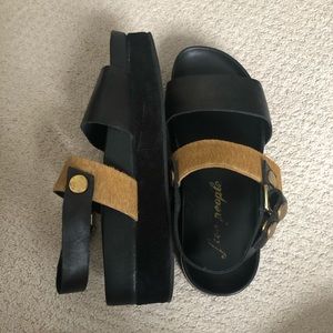 Free People Little Rock Platform Sandal